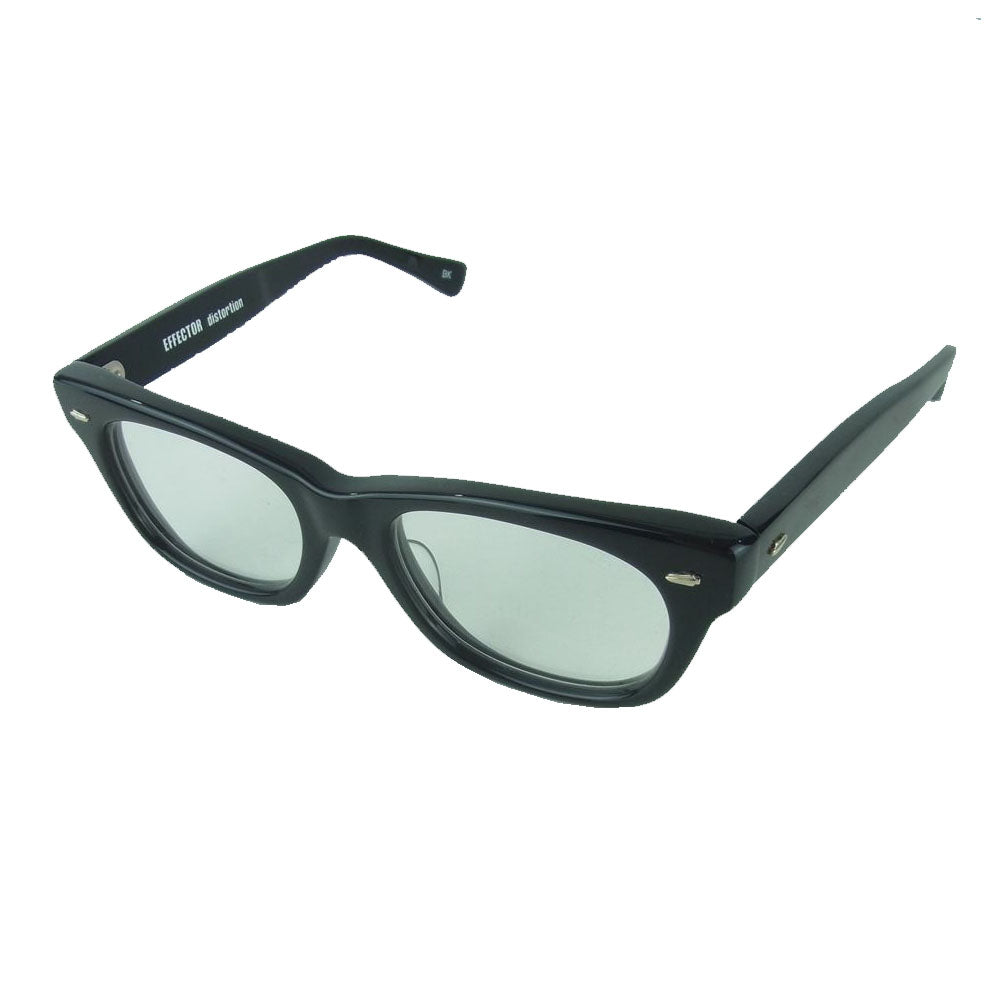 EFFECTOR エフェクター distortion 眼鏡 メガネ アイウェア ブラック系【美品】【中古】