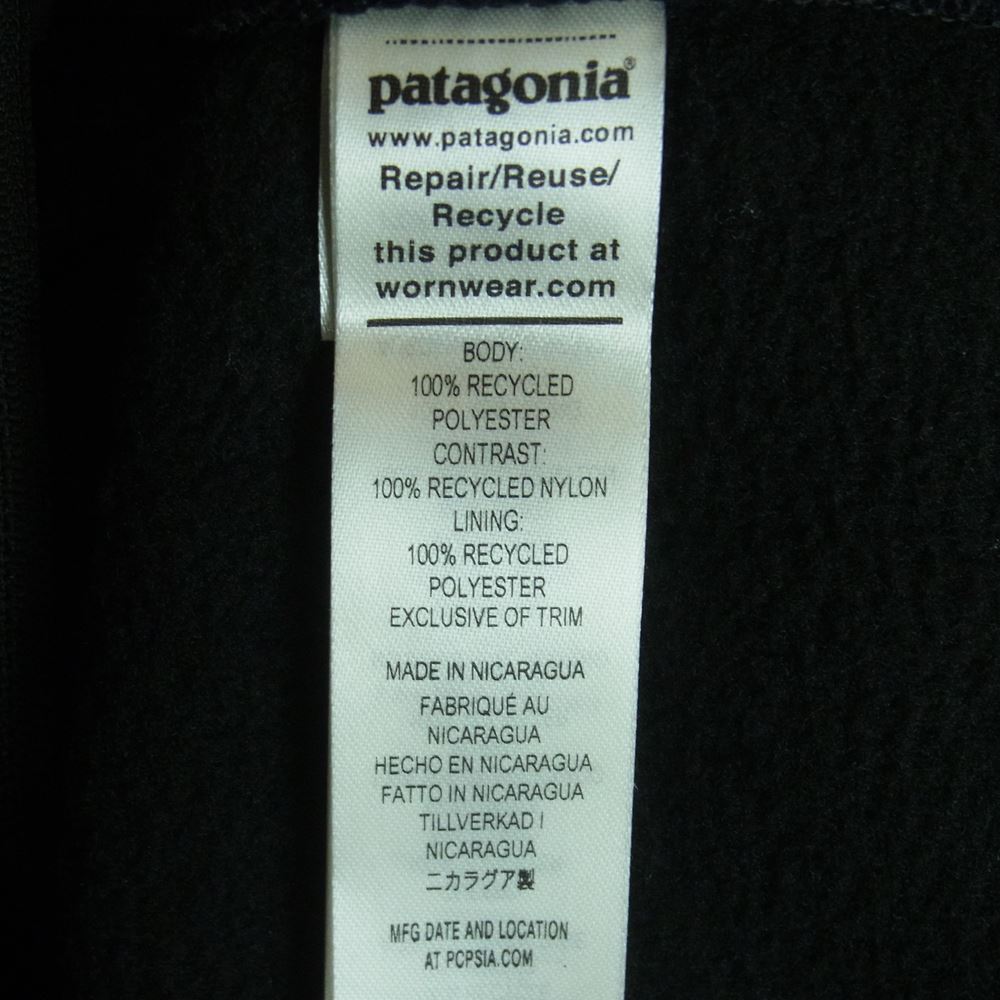 patagonia パタゴニア 22991 FA23 Synch jkt シンチラ ジャケット フリース ニカラグア製 ブラック系 L【新古品】【未使用】【中古】
