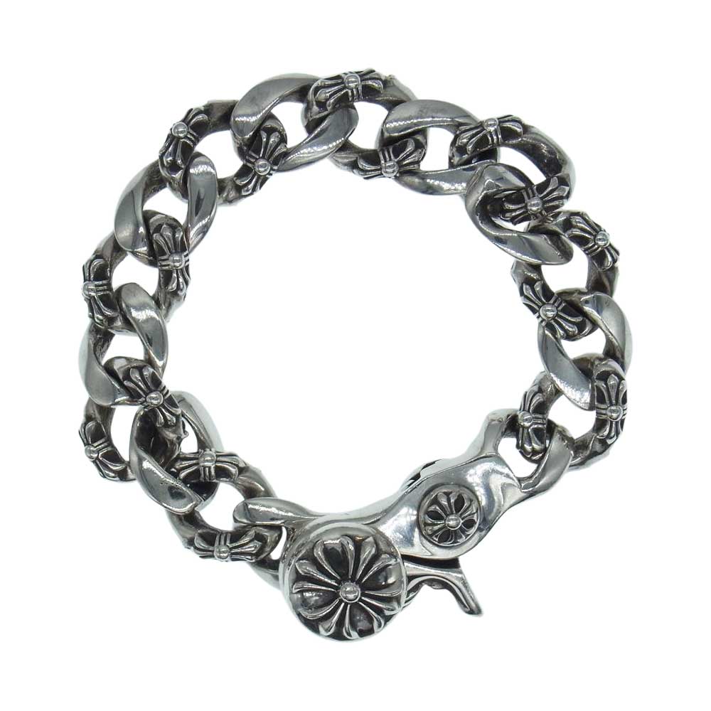 CHROME HEARTS クロムハーツ（原本有） 1 Clip 1FANCY CHAIN LINK 1 クリップ ファンシー チェーン リンク ブレスレット シルバー系【中古】