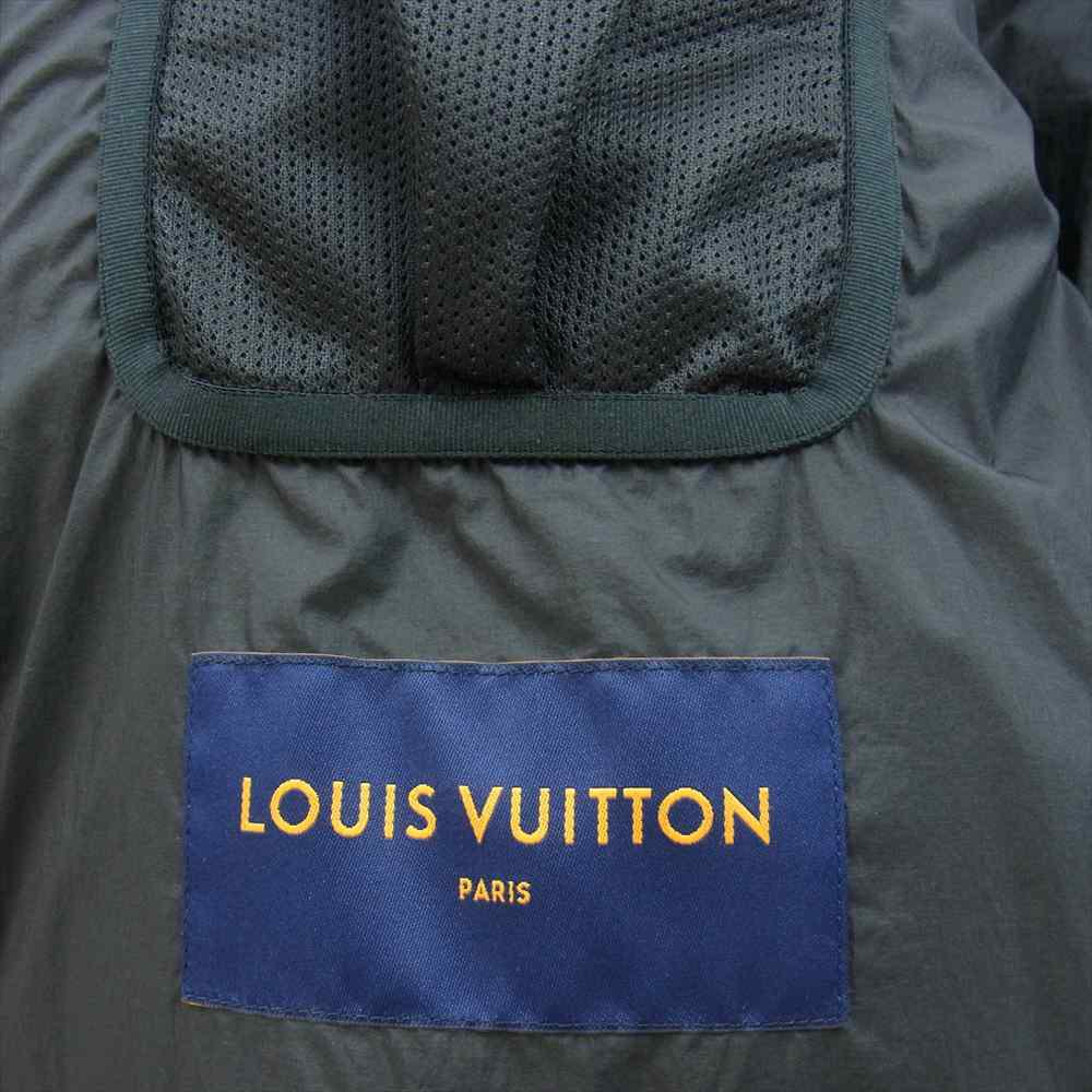 LOUIS VUITTON ルイ・ヴィトン 22AW 1A9O4W  2054 モノグラム ヒート リアクティブ パファ ダウン ジャケット  ダークグレー系 ブラック系 48【中古】