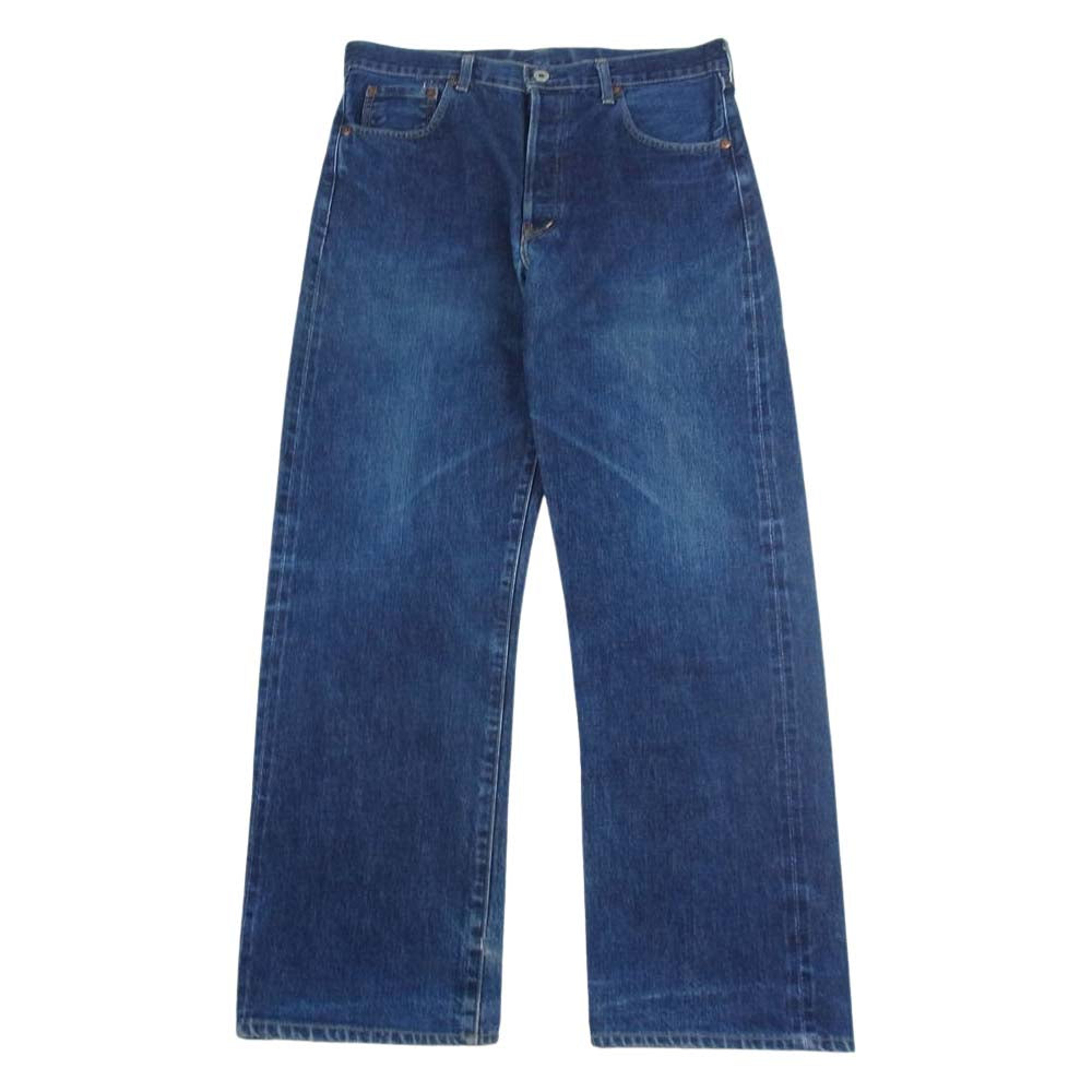 Levi's リーバイス 702-XX 日本製 90's ボタン裏 刻印J22 ストレート デニム パンツ インディゴブルー系 34【中古】