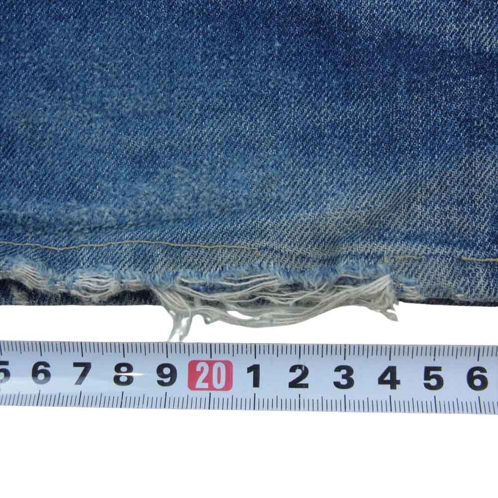 Levi's リーバイス 702-XX 日本製 90's ボタン裏 刻印J22 ストレート デニム パンツ インディゴブルー系 34【中古】