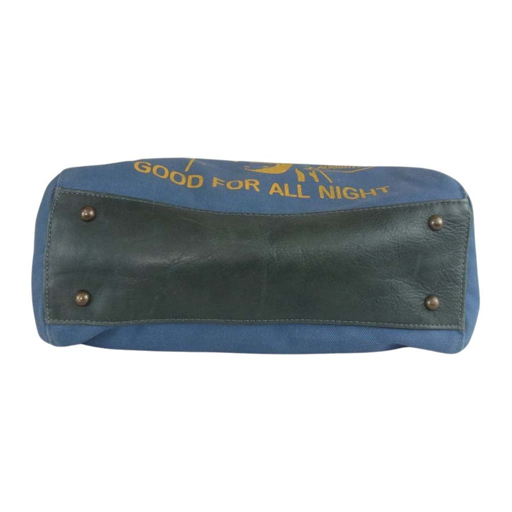 HYSTERIC GLAMOUR ヒステリックグラマー ボストン バッグ ネイビー系【中古】