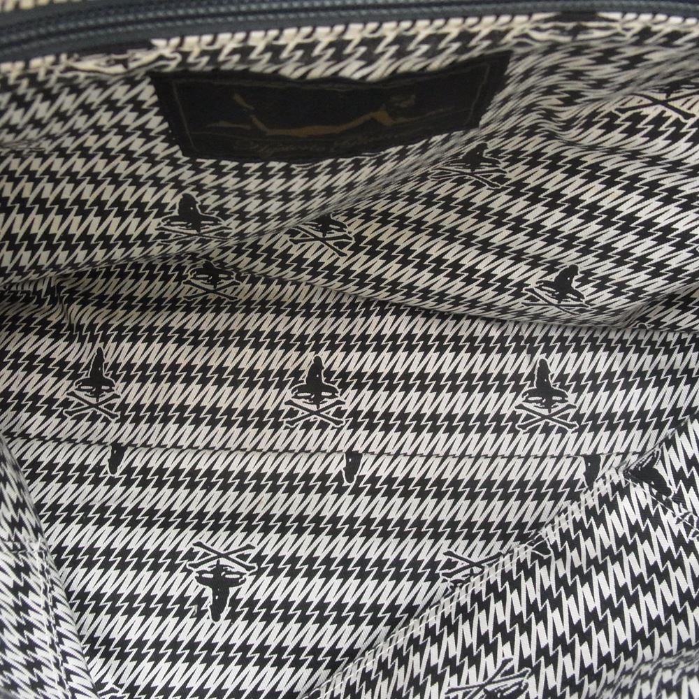 HYSTERIC GLAMOUR ヒステリックグラマー ボストン バッグ ネイビー系【中古】