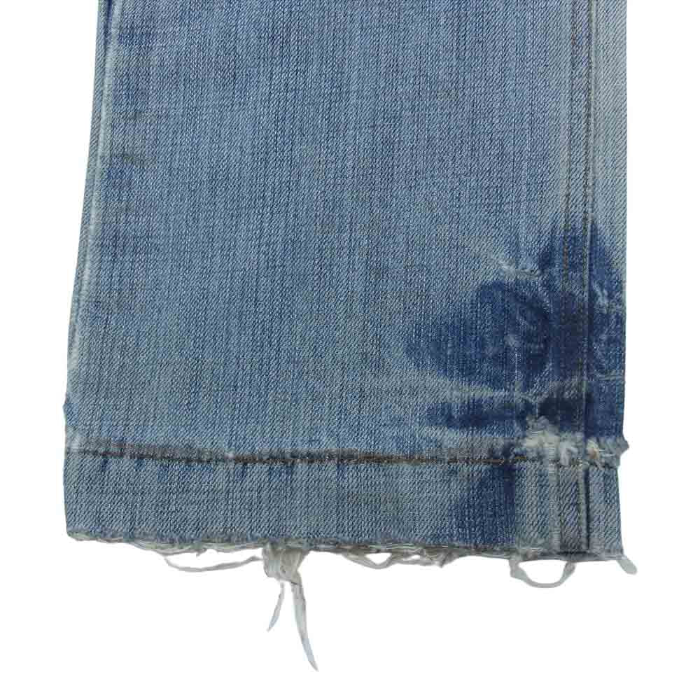 D&G ディーアンドジー ワッペン付 デニム パンツ インディゴブルー系 48【中古】