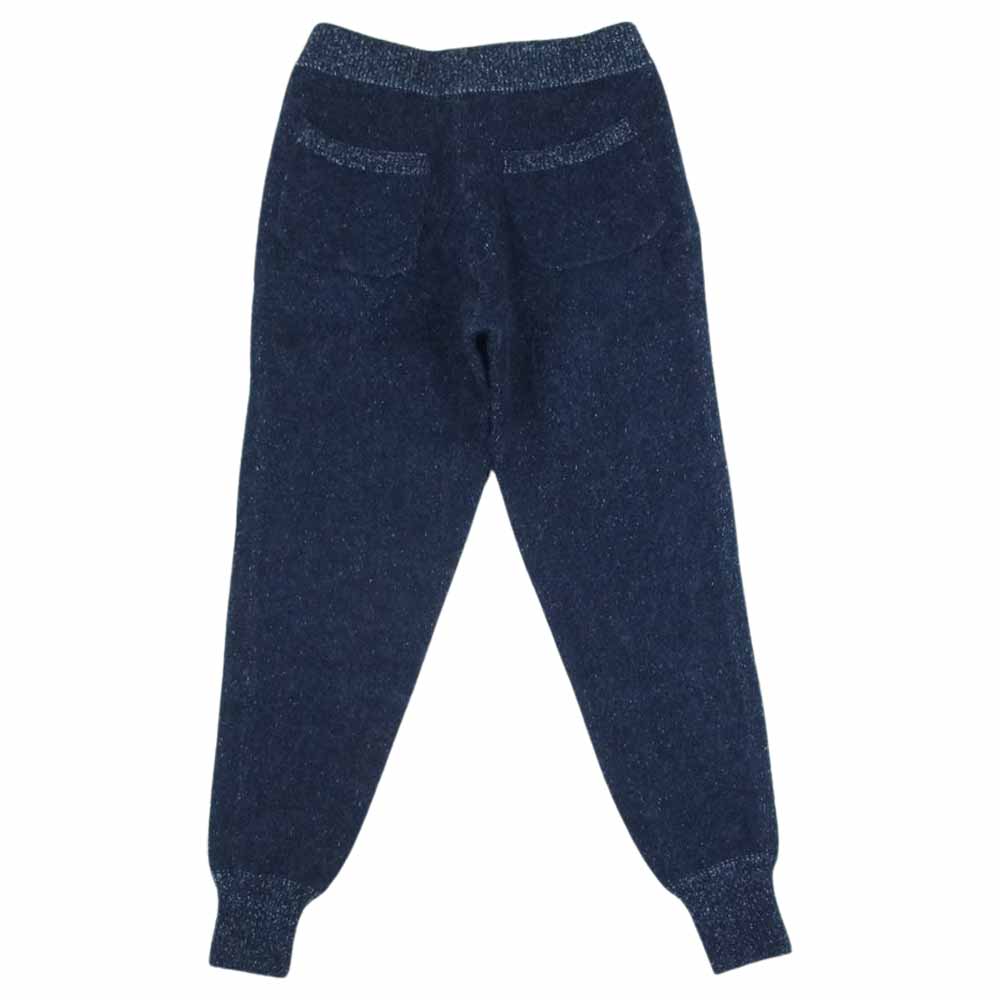 HYSTERIC GLAMOUR ヒステリックグラマー 0143NP01 アルパカ混 ウール パンツ ネイビー系 FREE【中古】