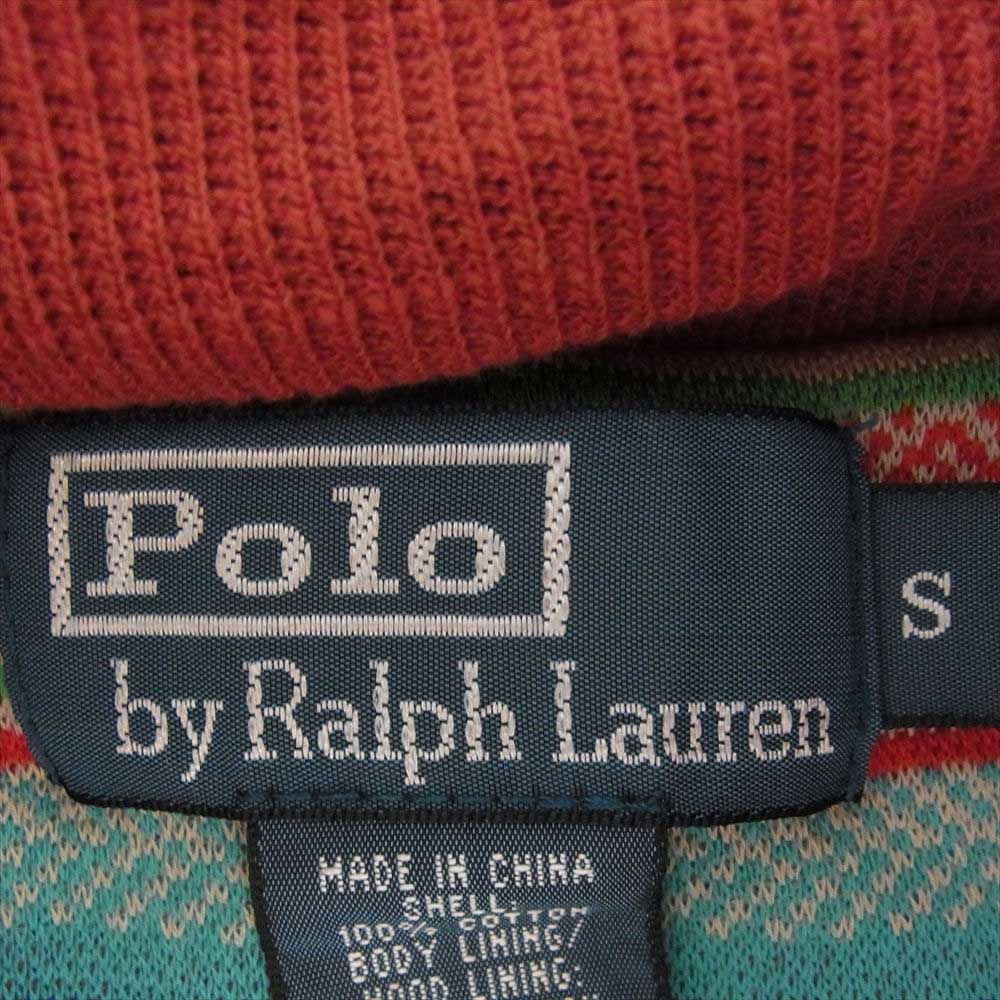 POLO RALPH LAUREN ポロ・ラルフローレン ネイティブ 総柄 中綿 ベスト マルチカラー系 S【中古】