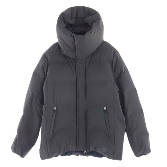 DESCENTE デサント ALLTERRAIN オルテライン DORーG 9569W BIG フード着脱可能 ショート ダウンジャケット カーキ系 M【美品】【中古】