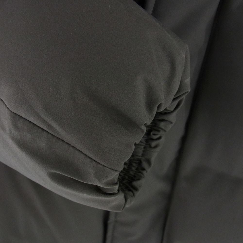 DESCENTE デサント ALLTERRAIN オルテライン DORーG 9569W BIG フード着脱可能 ショート ダウンジャケット カーキ系 M【美品】【中古】