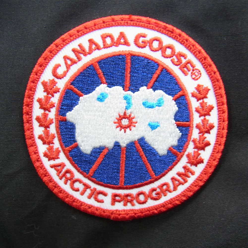 CANADA GOOSE カナダグース 3438JM サザビーリーグタグ JASPER PARKA ジャスパーパーカ ファーフード ダウンジャケット ブラック系 S【新古品】【未使用】【中古】