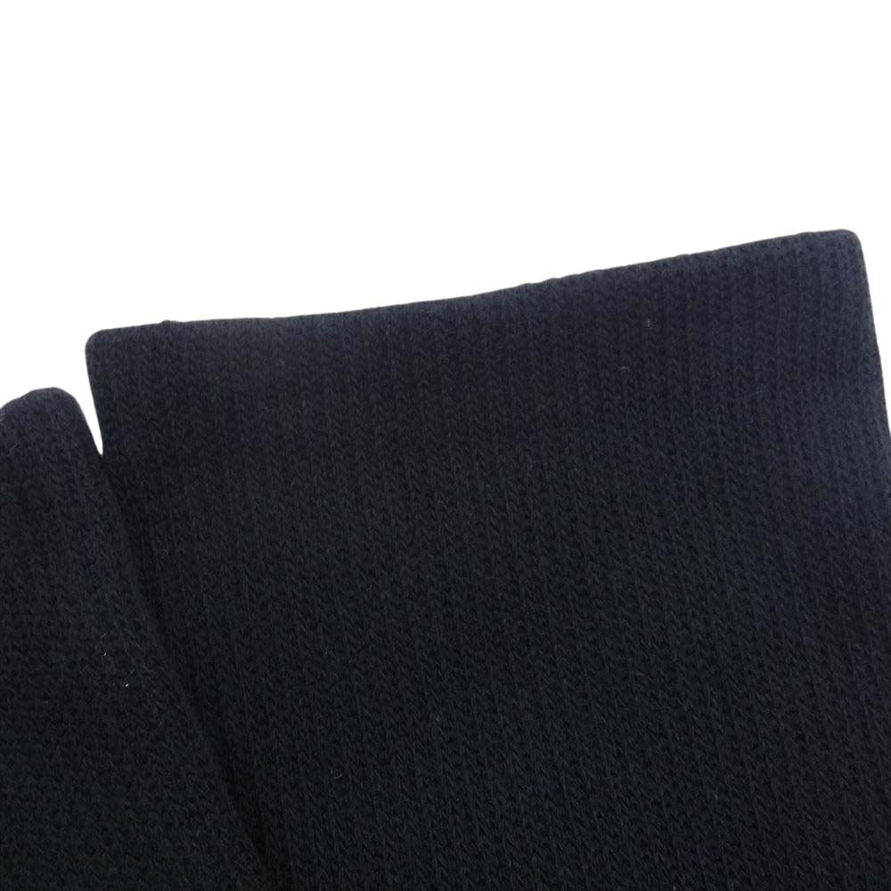 WTAPS ダブルタップス 202MYDT-UWM05 Skivvies. Sox スキビーズ ソックス 靴下 ロゴ ブラック系 F(25-28cm)【新古品】【未使用】【中古】