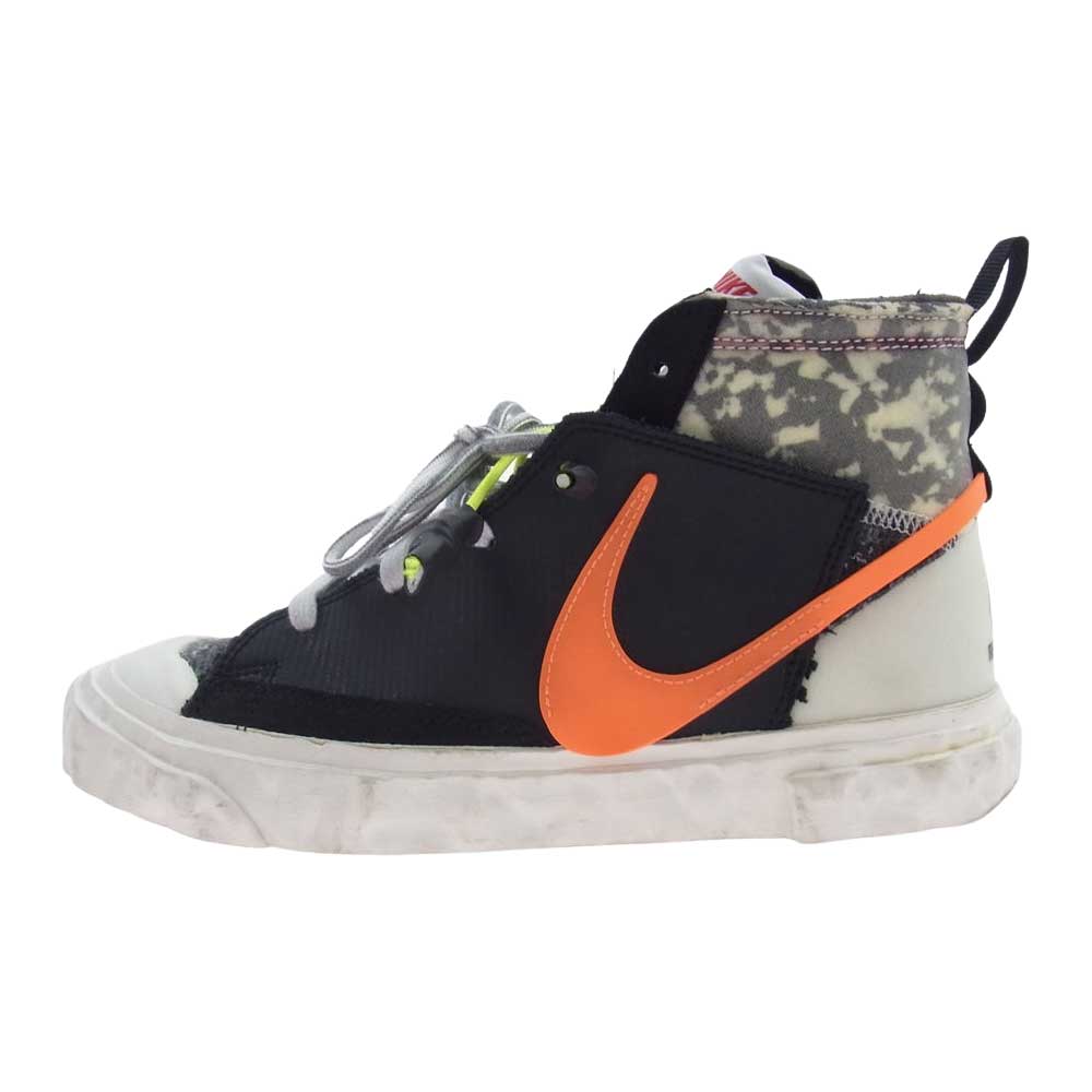 NIKE ナイキ CZ3589-001 × READYMADE レディメイド  ブレーザー ミッド ブラック スニーカー ブラック系 ホワイト系 23.5cm【中古】