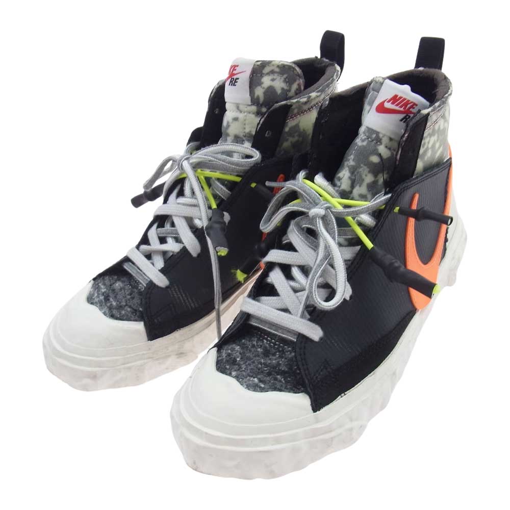 NIKE ナイキ CZ3589-001 × READYMADE レディメイド  ブレーザー ミッド ブラック スニーカー ブラック系 ホワイト系 23.5cm【中古】