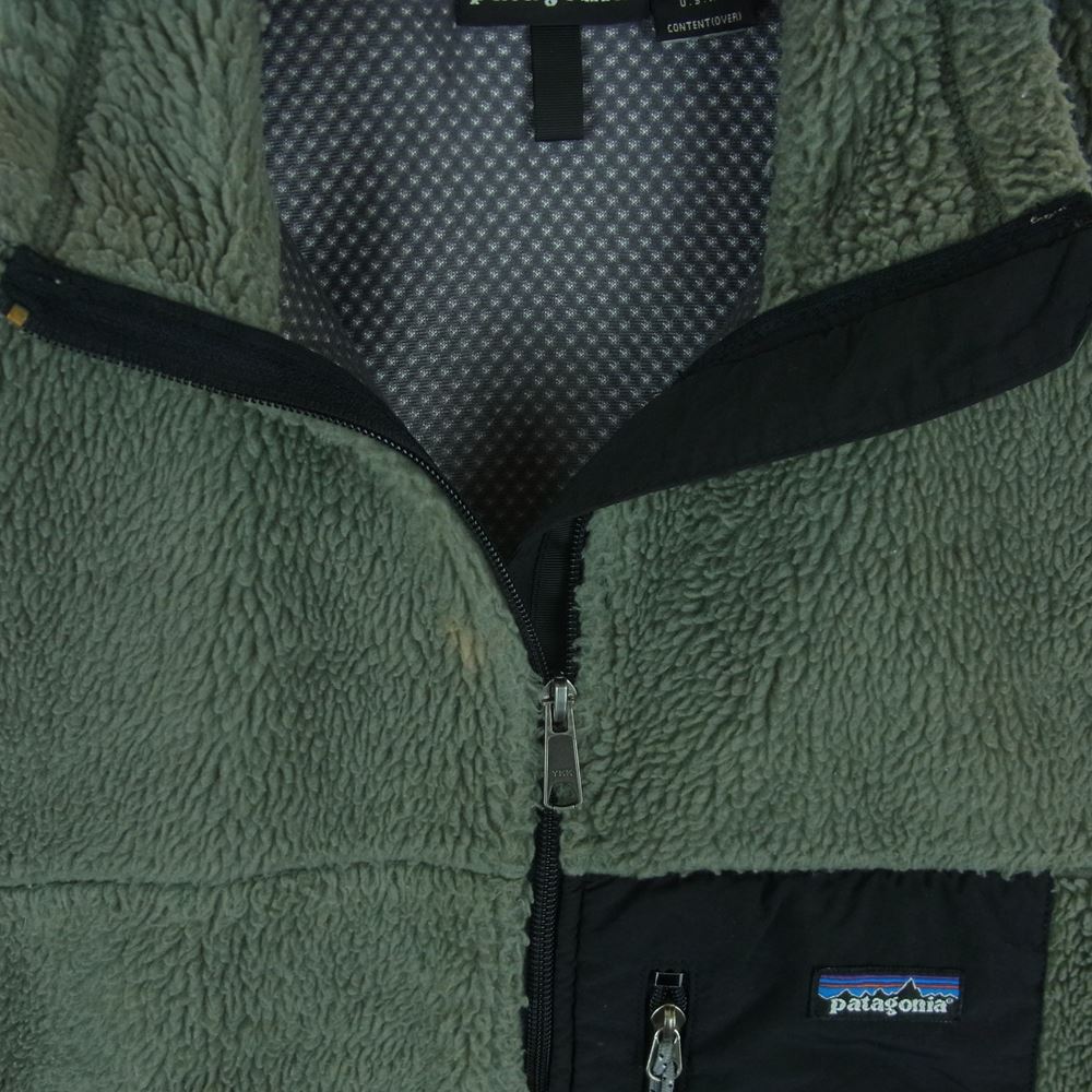 patagonia パタゴニア 23044 CLASSIC RETRO X VEST クラシック レトロX ベスト フリース グレイッシュグリーン系 L【中古】