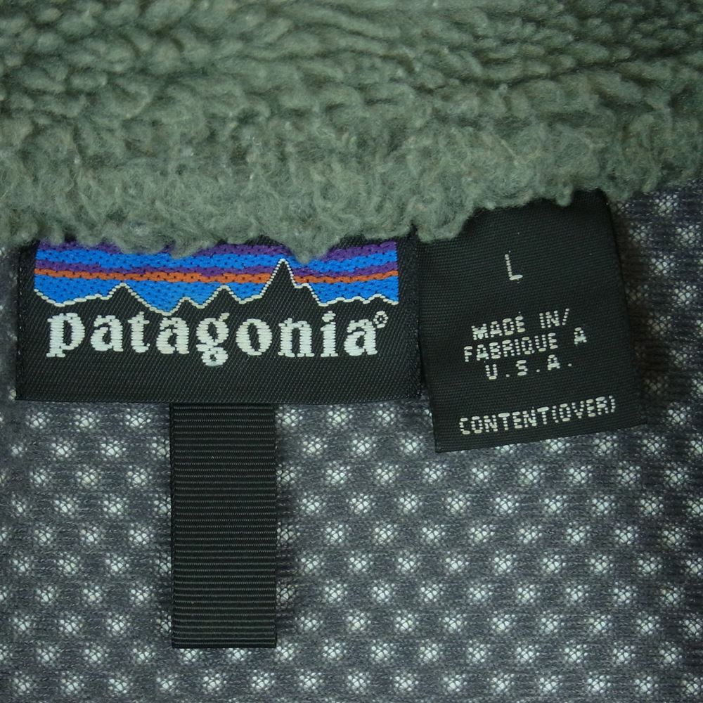 patagonia パタゴニア 23044 CLASSIC RETRO X VEST クラシック レトロX ベスト フリース グレイッシュグリーン系 L【中古】
