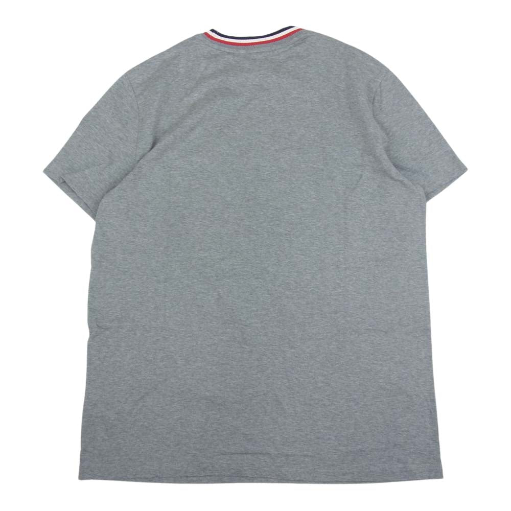 MONCLER モンクレール 18SS D20918028300 8390Y MAGLIA T-SHIRT Tricolor Rib トリコロールリブ Tシャツ L【美品】【中古】