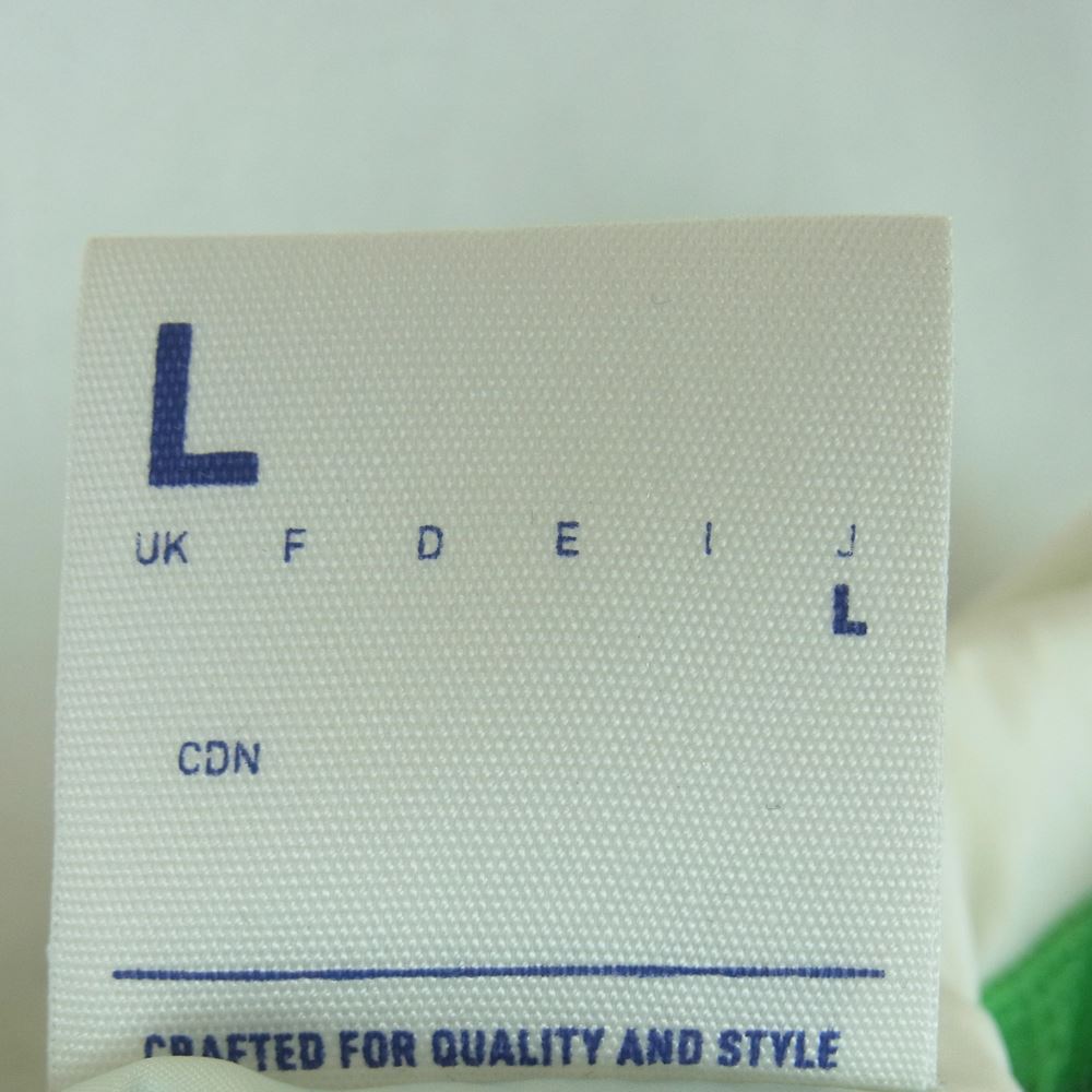 Reebok リーボック have a good time ハブ ア グット タイム ナイロン ジャケット 中国製 オフホワイト系 L【中古】