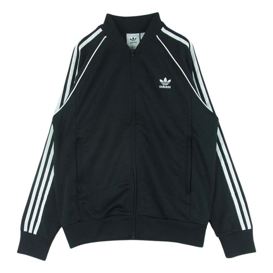 adidas アディダス オリジナルス 3ストライプ ライン トラック ジャケット ジャージ パキスタン製 ブラック系 サイズ表記なし【中古】