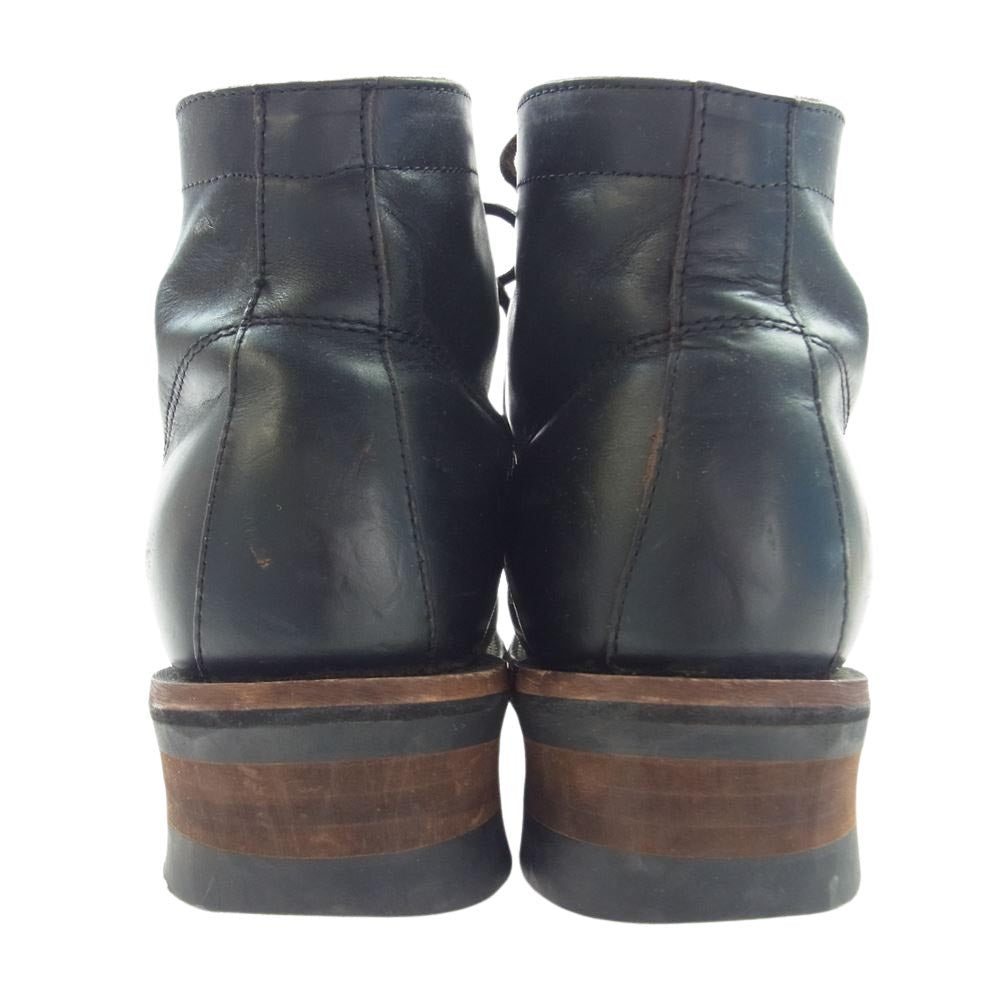 スローウェアライオン レザー ワーク ブーツ ブラック系【中古】