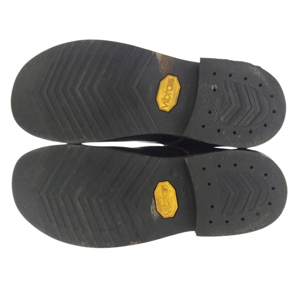 スローウェアライオン レザー ワーク ブーツ ブラック系【中古】