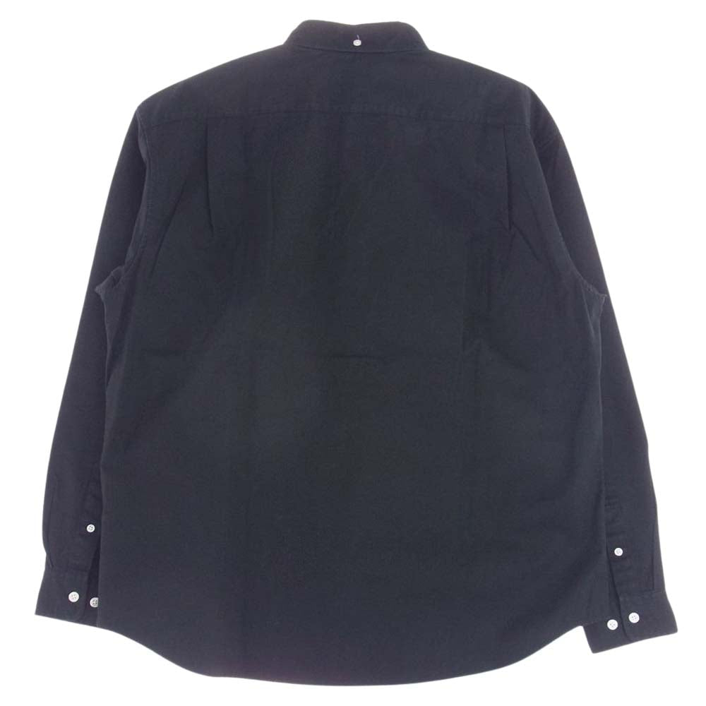 Supreme シュプリーム 23AW Small Box Shirt スモール ボックス ロゴ ボタンダウン シャツ ブラック系 M【美品】【中古】