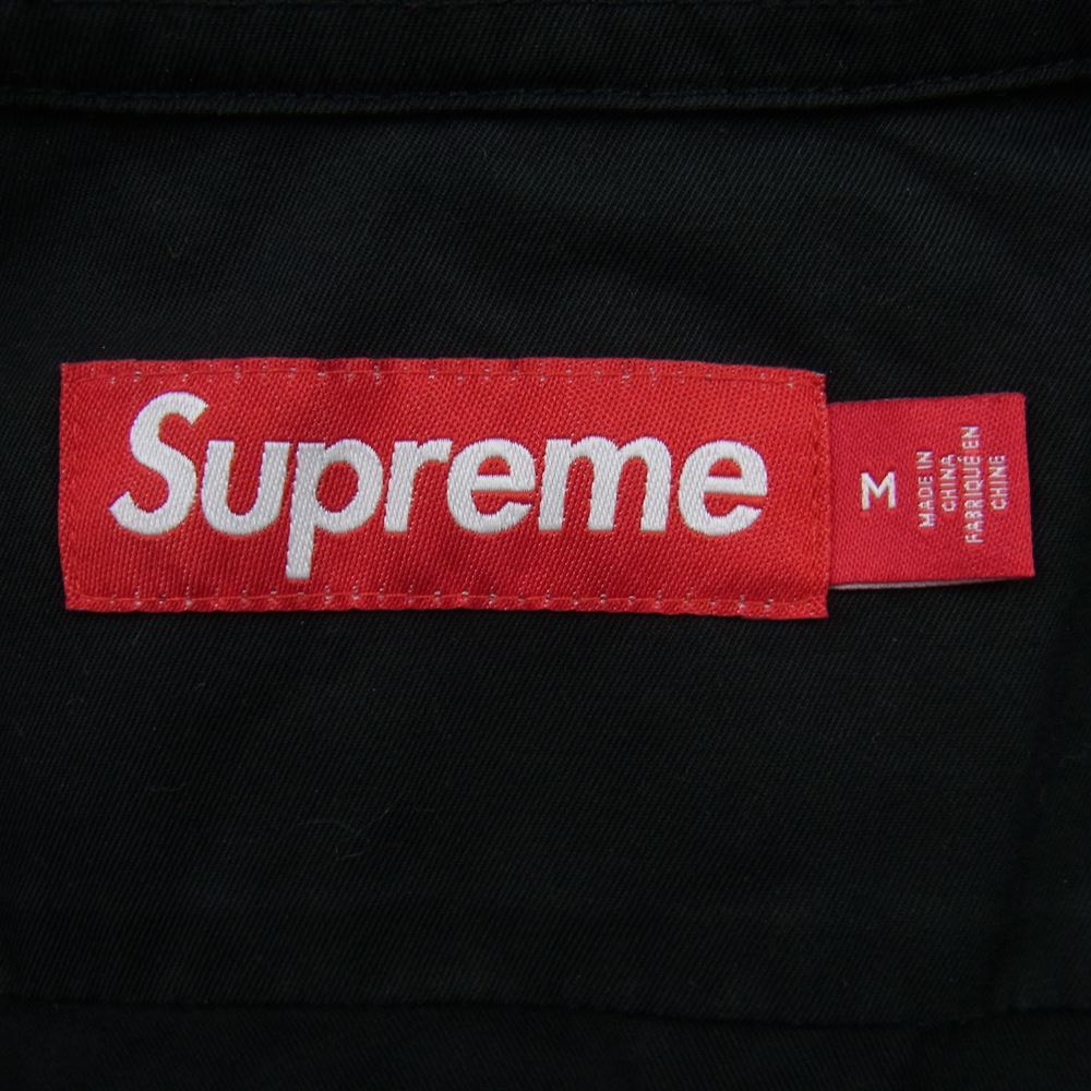Supreme シュプリーム 23AW Small Box Shirt スモール ボックス ロゴ ボタンダウン シャツ ブラック系 M【美品】【中古】