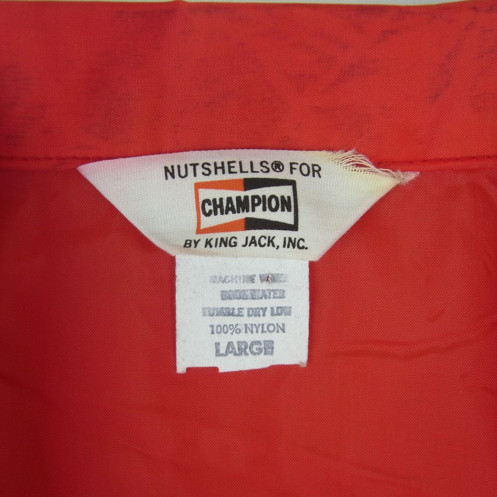 チャンピオンプラグ ヴィンテージ 70s ナイロン ジャケット レッド系【中古】