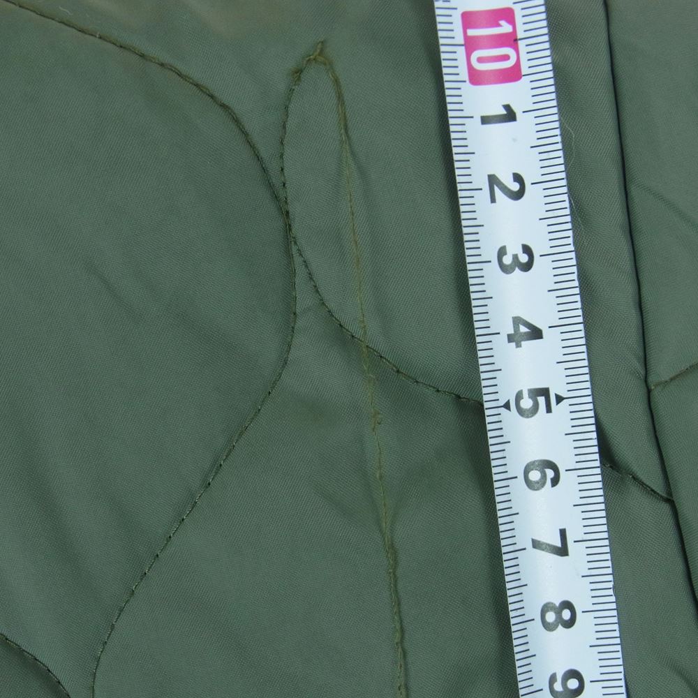 ドクター ロマネリ リメイク キルト CWU-9/P ミリタリー ジャケット アメリカ製 カーキ系 M L【中古】