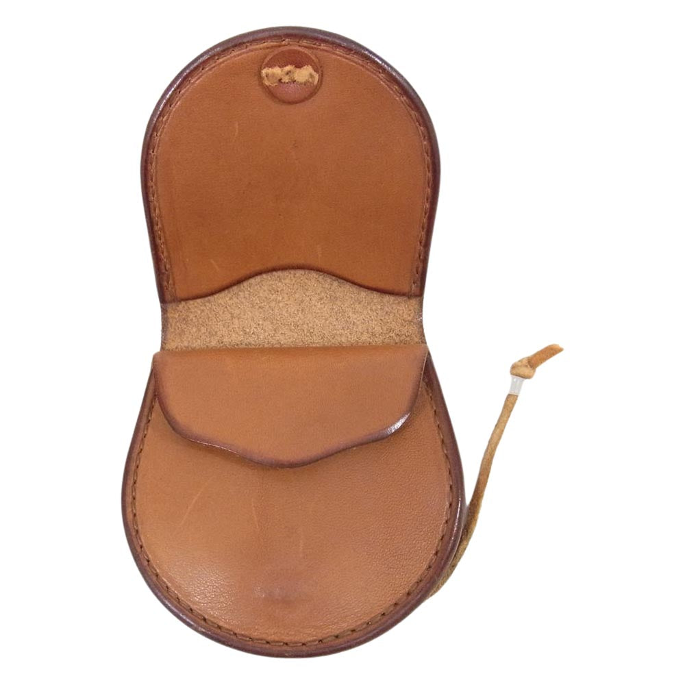 goro's ゴローズ サドル レザー コンチョ付き 丸型 コインケース 小銭