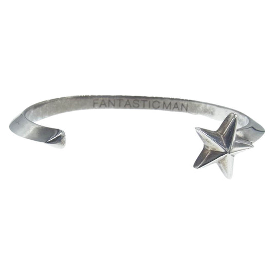 FANTASTIC MAN ファンタスティックマン STAR BANGLE スター バングル シルバー系【中古】