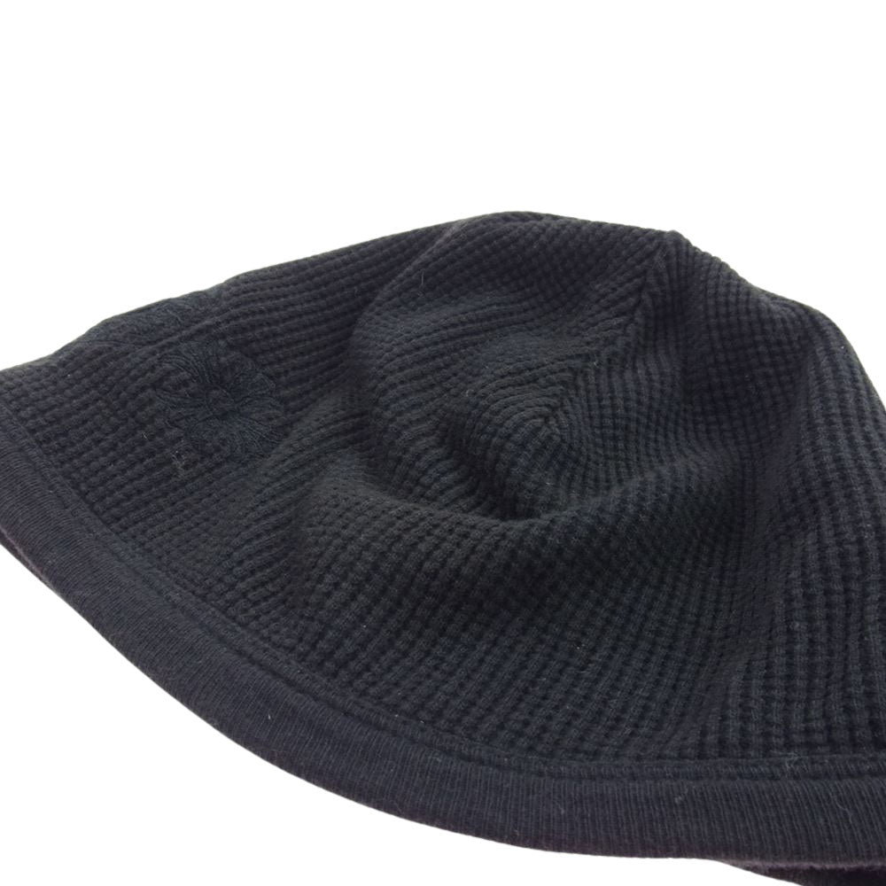 CHROME HEARTS クロムハーツ（原本無） ホースシュー CHプラス サーマル ニットキャップ ニット帽 ブラック系【中古】