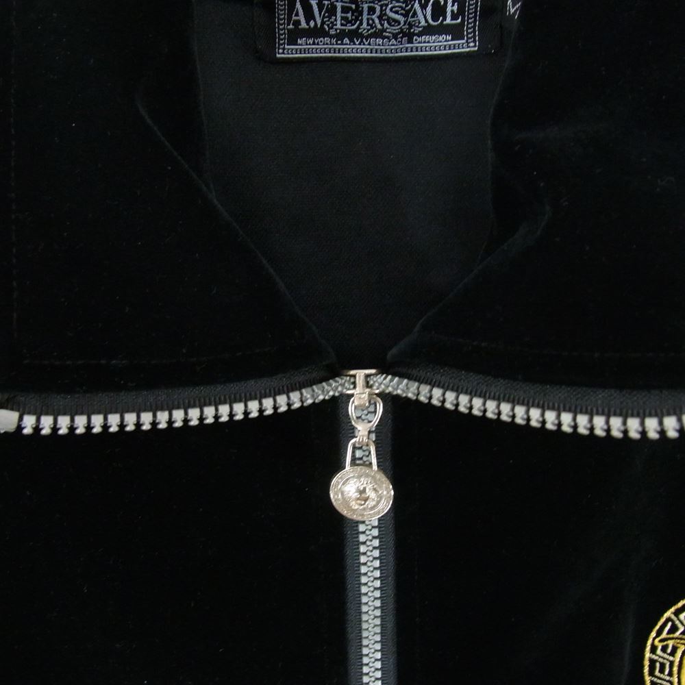 VERSACE ヴェルサーチ メデューサ ベロア トラック ジャケット