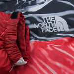 Supreme シュプリーム 23SS The North Face Trompe Loeil Printed Nuptse Jacket ノースフェイス トロンプルイユ プリント ヌプシ ジャケット レッド系 ブラック系 M【美品】【中古】