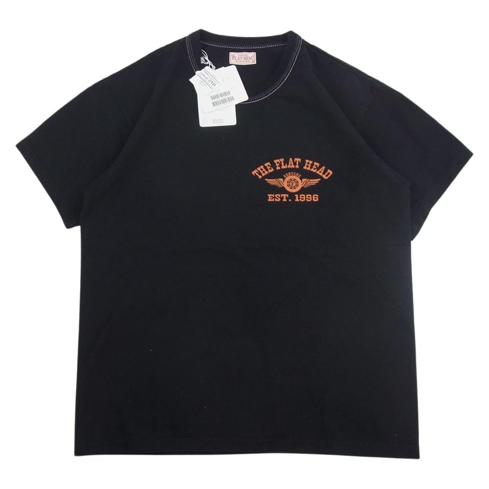 THE FLAT HEAD ザフラットヘッド THC-202 タグ付き バックロゴ THE FLAT HEAD ザフラットヘッド THC-202 タグ付き バックロゴ