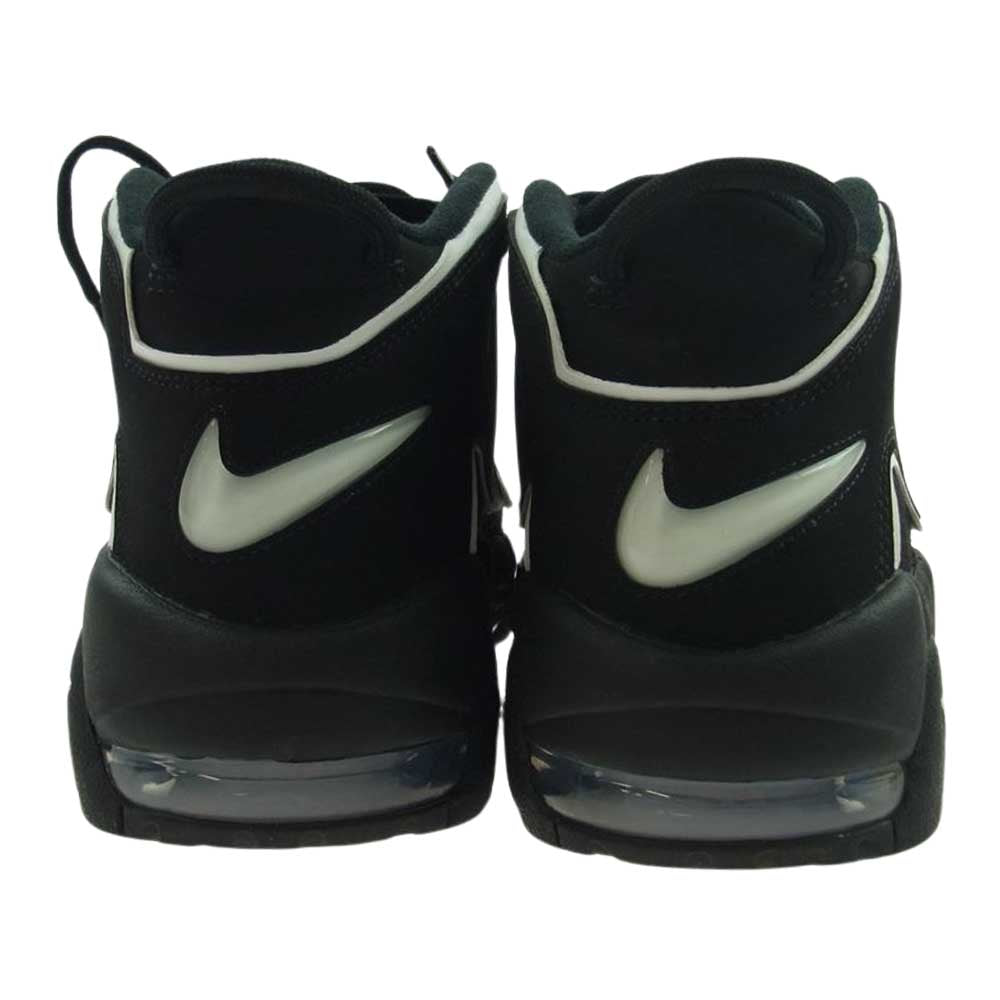 NIKE ナイキ 414962-002 AIR MORE UPTEMPO BLACK エア モアアップテンポ モアテン スニーカー ブラック系 27.5cm【中古】