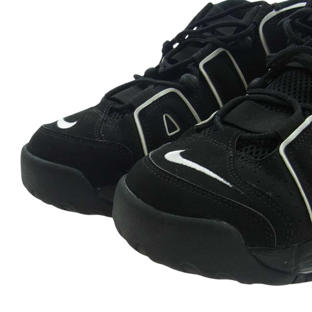 NIKE ナイキ 414962-002 AIR MORE UPTEMPO BLACK エア モアアップテンポ モアテン スニーカー ブラック系 27.5cm【中古】