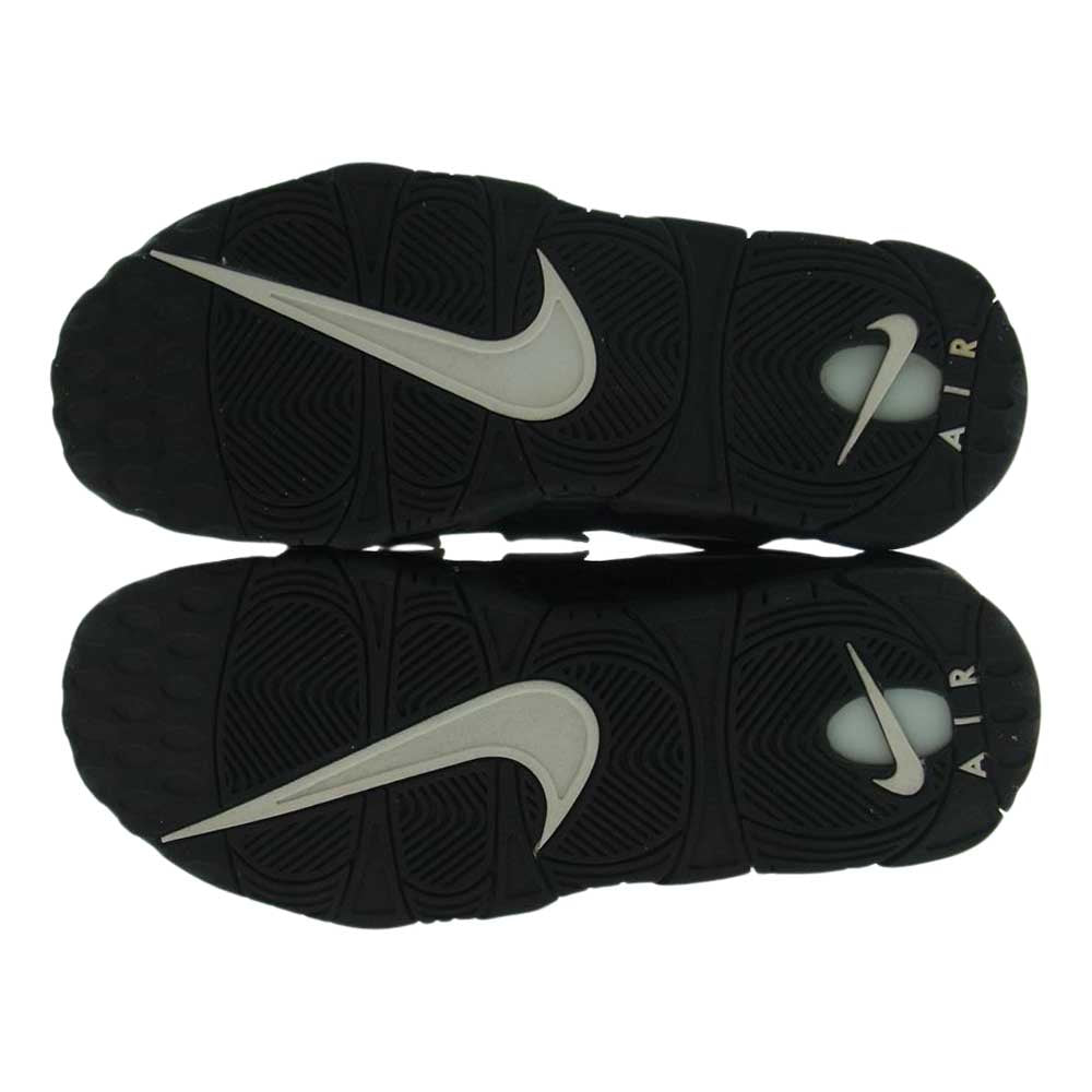 NIKE ナイキ 414962-002 AIR MORE UPTEMPO BLACK エア モアアップテンポ モアテン スニーカー ブラック系 27.5cm【中古】