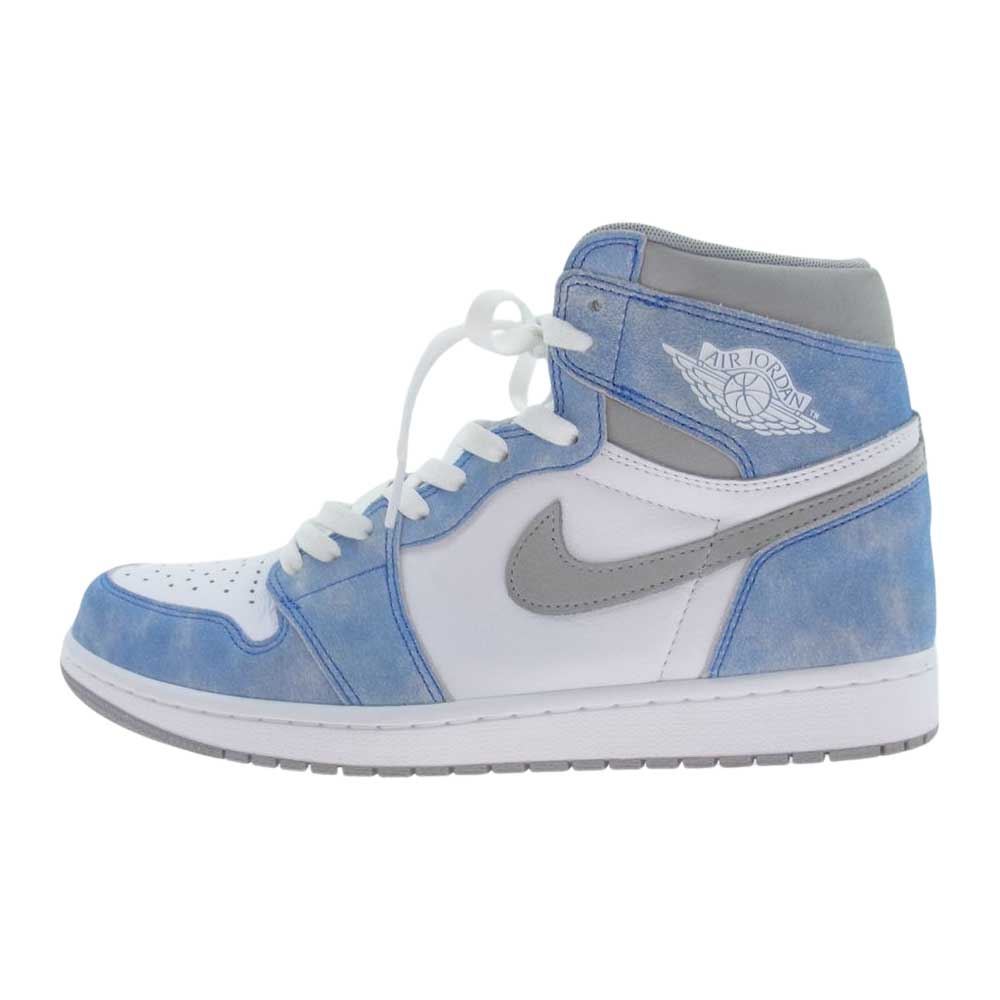 NIKE ナイキ 555088-402 AIR JORDAN 1 AJ1 RETRO HIGH OG Hyper Royal エアジョーダン レトロ ハイカット オリジナル ハイパーロイヤル スニーカー ホワイト系 ブルー系 28.5cm【中古】