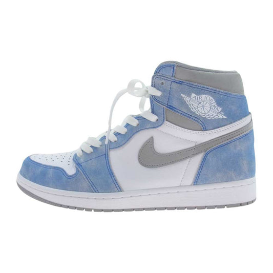 NIKE ナイキ 555088-402 AIR JORDAN 1 AJ1 RETRO HIGH OG Hyper Royal エアジョーダン レトロ ハイカット オリジナル ハイパーロイヤル スニーカー ホワイト系 ブルー系 28.5cm【中古】