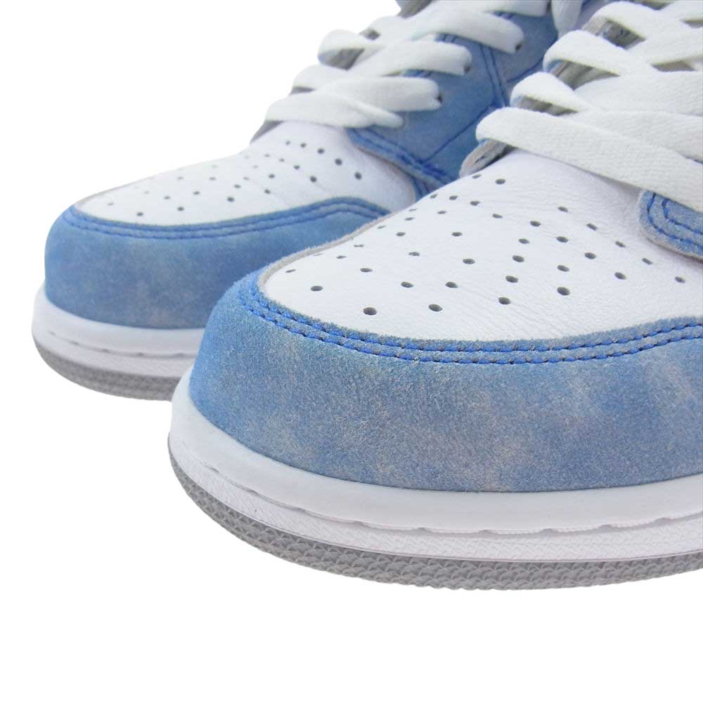 NIKE ナイキ 555088-402 AIR JORDAN 1 AJ1 RETRO HIGH OG Hyper Royal エアジョーダン レトロ ハイカット オリジナル ハイパーロイヤル スニーカー ホワイト系 ブルー系 28.5cm【中古】