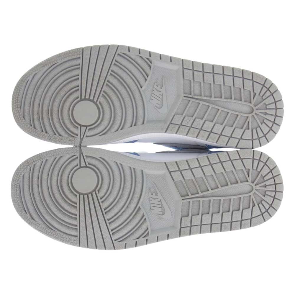 NIKE ナイキ 555088-402 AIR JORDAN 1 AJ1 RETRO HIGH OG Hyper Royal エアジョーダン レトロ ハイカット オリジナル ハイパーロイヤル スニーカー ホワイト系 ブルー系 28.5cm【中古】