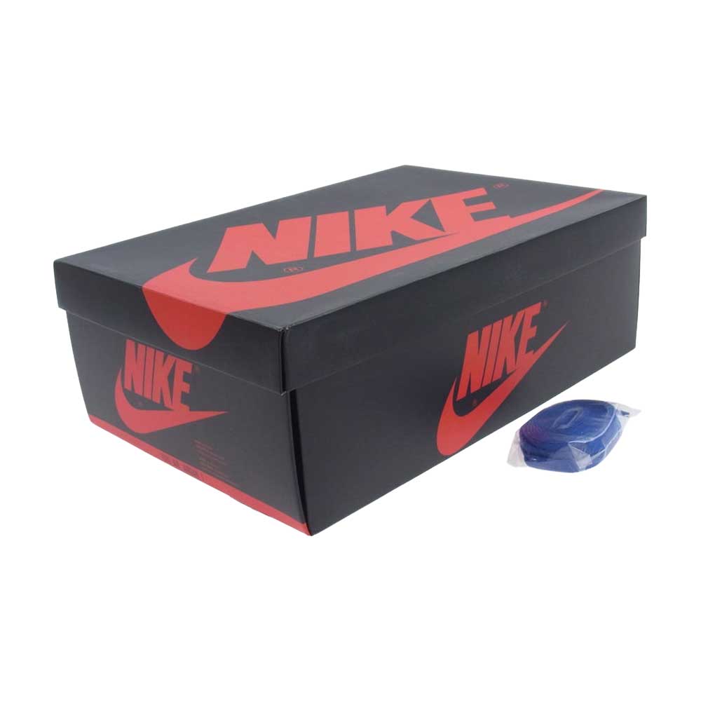 NIKE ナイキ 555088-402 AIR JORDAN 1 AJ1 RETRO HIGH OG Hyper Royal エアジョーダン レトロ ハイカット オリジナル ハイパーロイヤル スニーカー ホワイト系 ブルー系 28.5cm【中古】