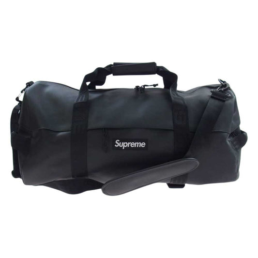 Supreme シュプリーム 23AW Leather Duffle Bag レザー ダッフル バッグ ブラック系【新古品】【未使用】【中古】