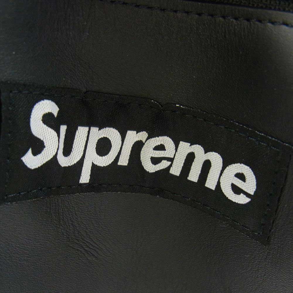 Supreme シュプリーム 23AW Leather Duffle Bag レザー ダッフル バッグ ブラック系【新古品】【未使用】【中古】