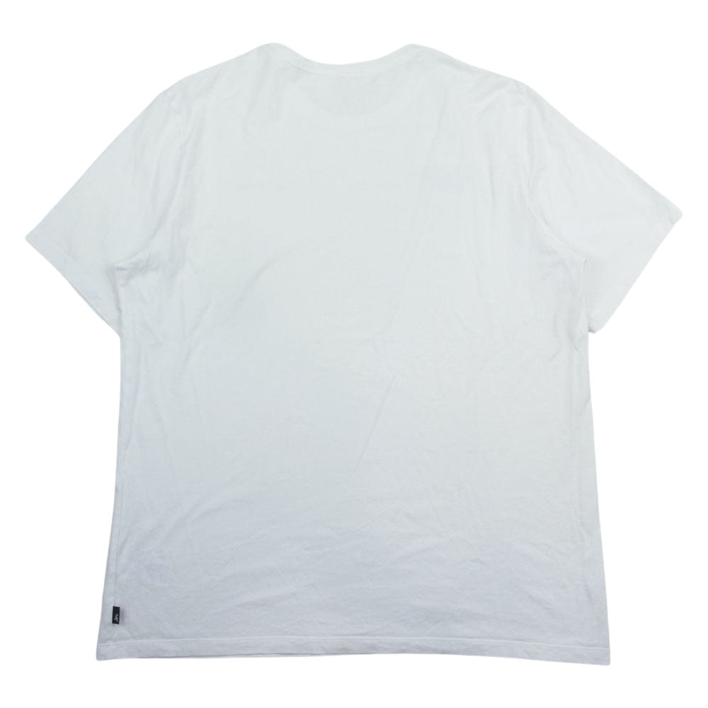 ARC'TERYX アークテリクス 30379 ロゴプリント スプリット クルーネック 半袖 Tシャツ カットソー ホワイト系 L/G【中古】