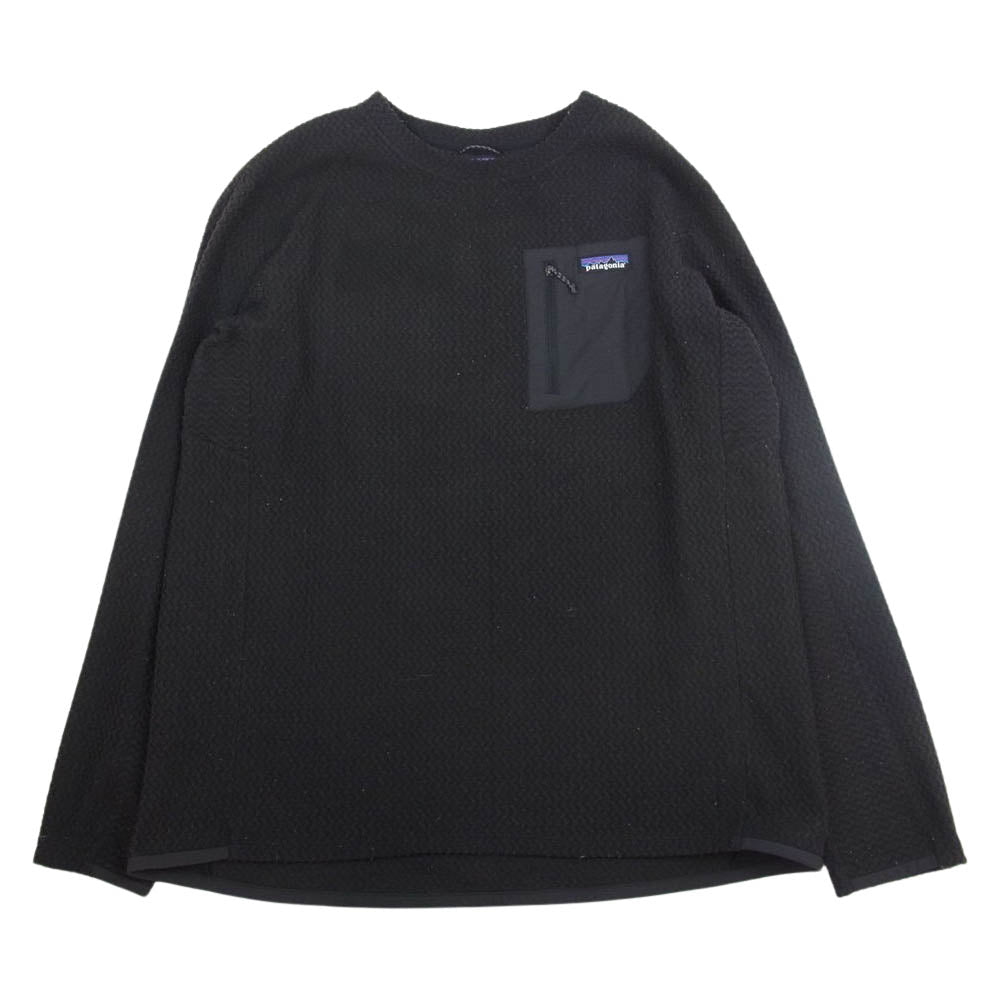 patagonia パタゴニア 40235SA22 R1 Air Crew エア クルー フリース プルオーバー ブラック系 L【中古】