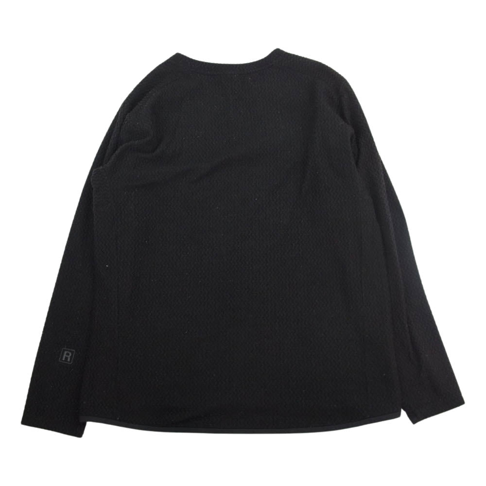 patagonia パタゴニア 40235SA22 R1 Air Crew エア クルー フリース プルオーバー ブラック系 L【中古】