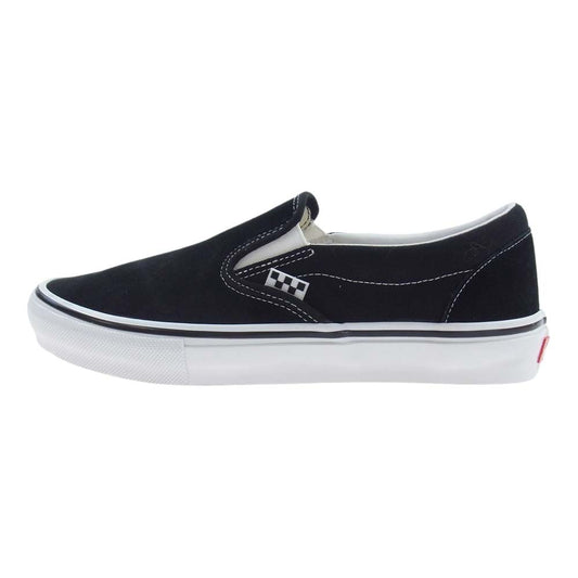 VANS バンズ VN0A5FCAY28 SKATE SLIP-ON スケート スリッポン ローカット シューズ スニーカー ブラック系 28.5cm【新古品】【未使用】【中古】