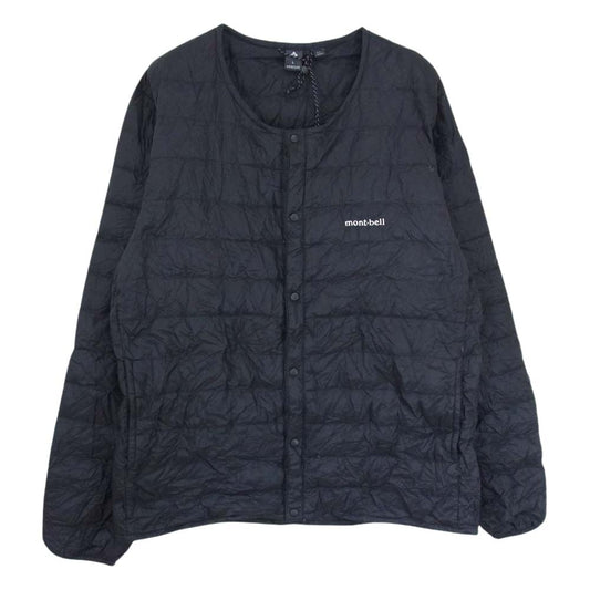 mont-bell モンベル 1101503 パッカブル スペリオダウン ラウンドネック ジャケット ブラック系 L【中古】