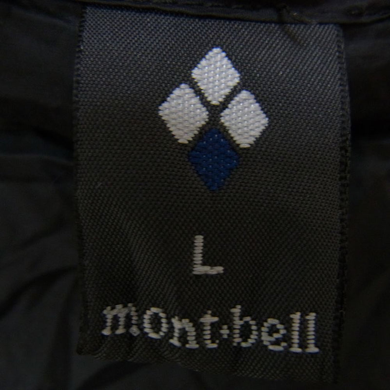 mont-bell モンベル 1101503 パッカブル スペリオダウン ラウンドネック ジャケット ブラック系 L【中古】
